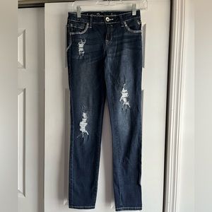 JUSTICE Premium Denim Jeans, Simply Low, Super Skinny Size 14R